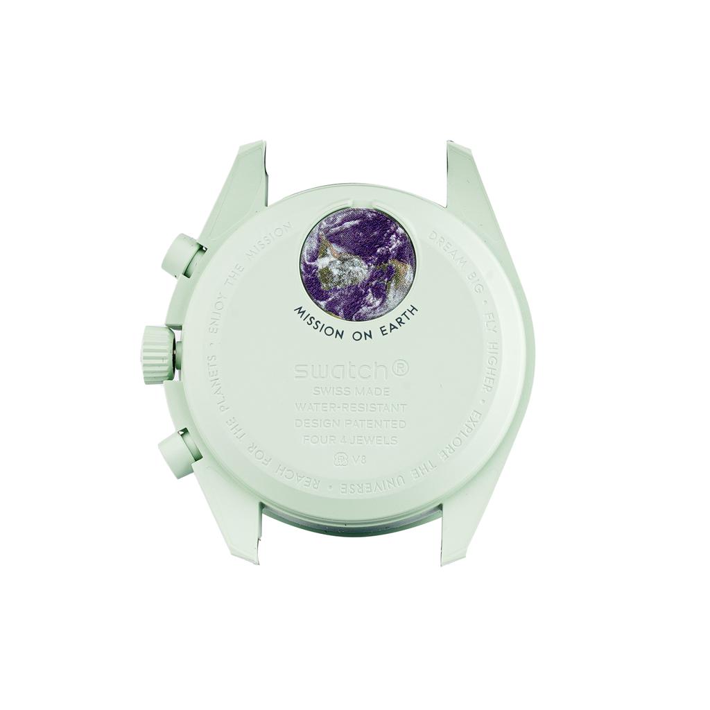 Swatch Reloj Verde para Hombre 42mm SO33G100 SO33G100