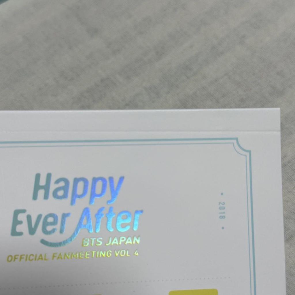 [USED] BTS Happy Ever After DVD Fan Meeting vol.4