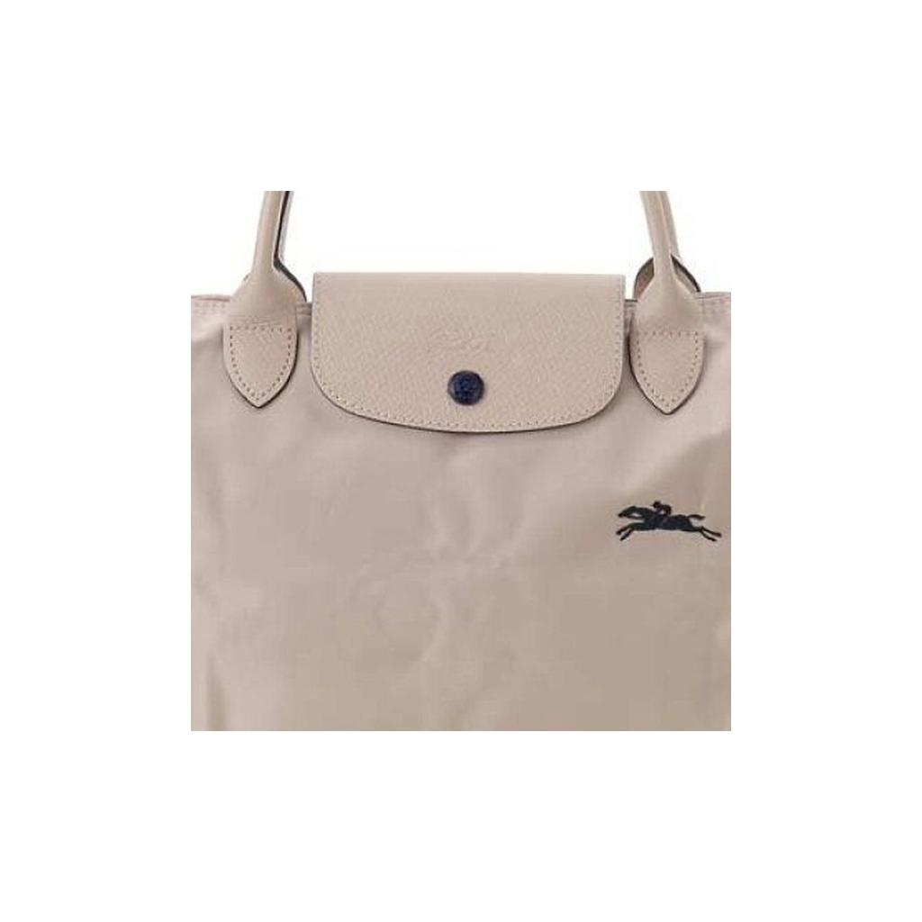Longchamp Le Pliage 23 Short Handle Foldable Polyurethane Leather Canvas Tote Bag Women tote bags Pink 1621619566