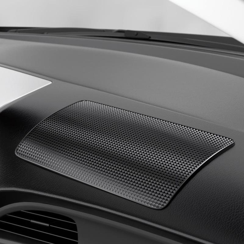 Bil Anti-Slip Matta: Telefonhållare, Prydnader, Förvaring, Solskydd och Värmebeständighet.