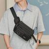 Multi functional waist bag - adjustable shoulder strap, chest bag with multiple pockets design, suitable for outdoor hiking, cyc