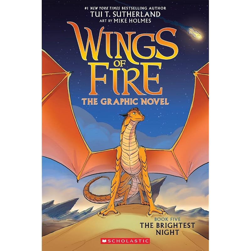 Wings of Fire Graphic Novel #05: The Brightest Night (Graphix)