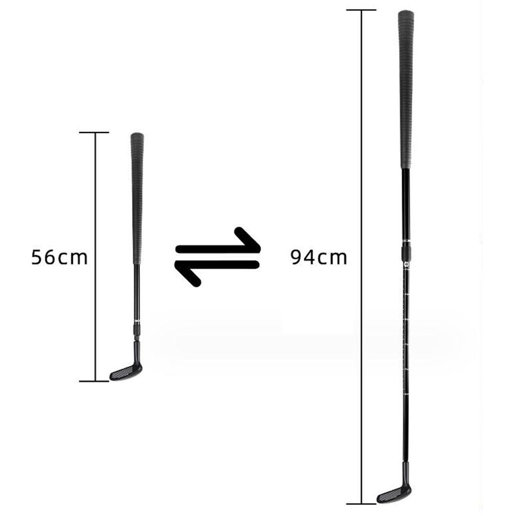 Golf Chipper Chipping Club Adjustable for Both Left Handed and Right Two Way Telescopic