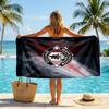 Telo da Spiaggia Asciugatura Rapida Manchester United FC Stampa Microfibra Assorbente Portatile da Viaggio per Nuoto
