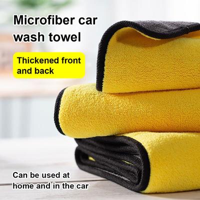 30x30CM Autowaschtuch liefert Mikrofasertuch Reinigung Waschzubehör Autopflegetuch Home Kitchen