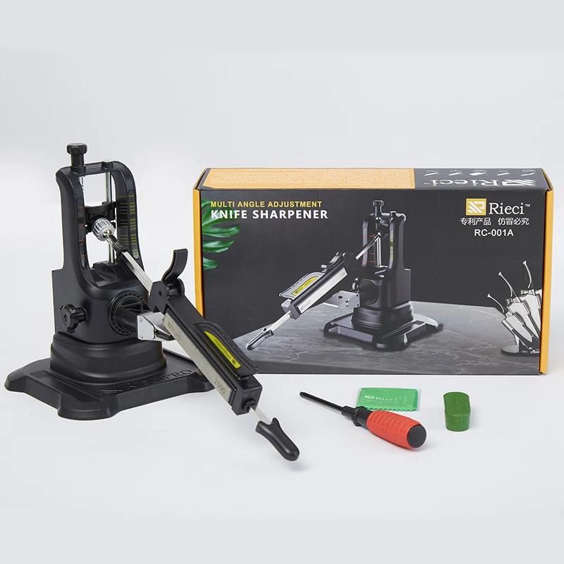 Kitchen Fixed Knife Sharpener Professional Sharpener for Knives Diamond Stone Polishing Precision Adjusted from 15-30 degrees