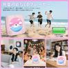 Gueray Rechargeable CD Player with Bluetooth Wireless Portable CD Desktop FM USB Remote Language Dustproof Pink Transceiver, Playback, Radio, USB-C