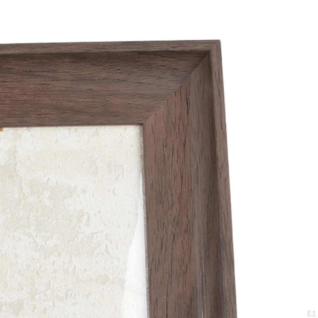 False Nail Tip Showing Holder Wood Grain Picture Frame Professional Display Board Manicure