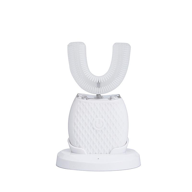 Szczoteczka elektryczna 360°: W kształcie litery U, Wodoodporne, Wybielanie zimnym światłem dla dorosłych i dzieci