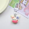 Colorful Cartoon Sausage Mouth Keychain - Cute & Funny Bag Pendant for Students