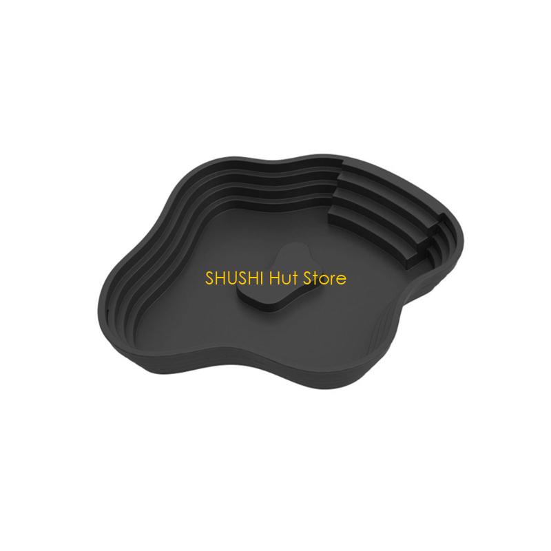 Strong Shelled Animal Water Plate Feeding Surfaces For Land And Partial Water Species D57B