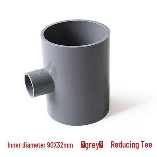 Gomito Riduttore in PVC - Raccordi per Tubi Acque Grigie, Opzioni di Diametro Multiplo: 25, 32, 40, 50, 63, 75, 90, 110