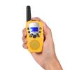 2PCS 3KM Range Multi Channels  S 2 Way Radio Kids Toy for Outdoor Activity Black