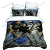 Rock Band Duvet Cover Set HD Comforter Cover Tokio Hotel Band Printed Bedding Set for Adult Kids Single Twin Full Queen King