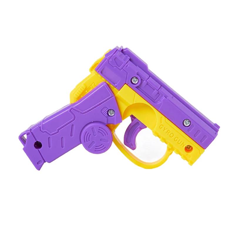 Model imprimat 3D Gravity Straight Jump Mini jucărie Pistol cu ​​morcovi Pistol de jucărie cu glonț cu ridichi Jucărie pentru ameliorarea stresului pentru copii Cadou de Crăciun