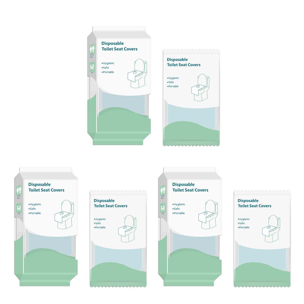 Disposable Toilet Seats Covers For Kids Adults Made Of PE And Paper For Travel