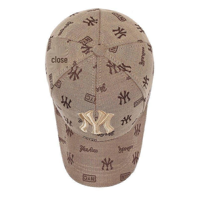 Embroidered Letter Women's Baseball Cap - Spring/Autumn Casual Sunshade Hat