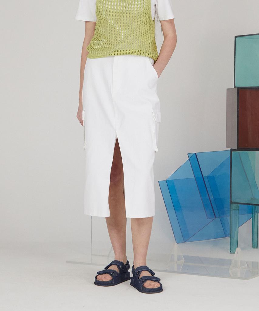 Jucy Judy J Back Slit Cargo Skirt (On) Jysk32Ea