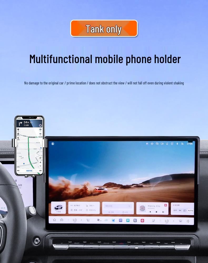 Tank 300 Car Mount: Challenger Conqueror Edition - Modified Accessories Screen Model