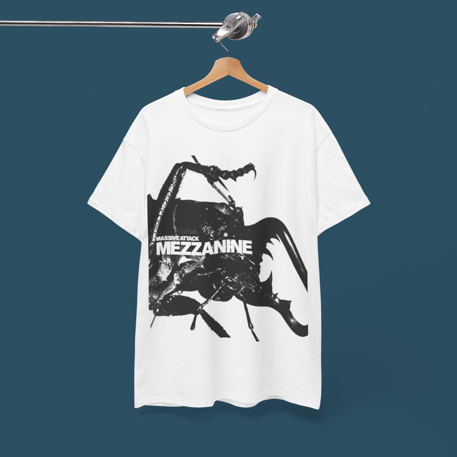 Massive Attack T shirt - shoegaze dreampop triphop music - bjork portishead tee 4XL