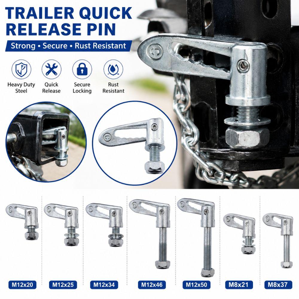 Replacement Parts Trailer Locking Pin Anti-Theft Anti-Luce Drop Catch  Cargo Trailer