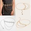 Waist Chain Moon Two Layers Of Chains Versatile Accessories For Women Clothing