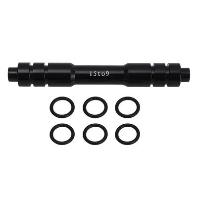 Cycle Wheel Fork Axle 15mm To 9mm Front Thru Axle Quick Release Hub Skewer Adapter for Conversion 100mm 3.94in
