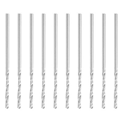 10Pcs Straight Shank Twist Drill Bits for Jewelry Pearl Punch Drilling Machine 1.35mm