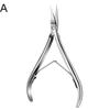 1 Pcs Extra Fine Curved Cuticle Scissors Nail Clipper Women Multi Purpose Manicure Tools Nail Cuticle Small Cutter Scissors