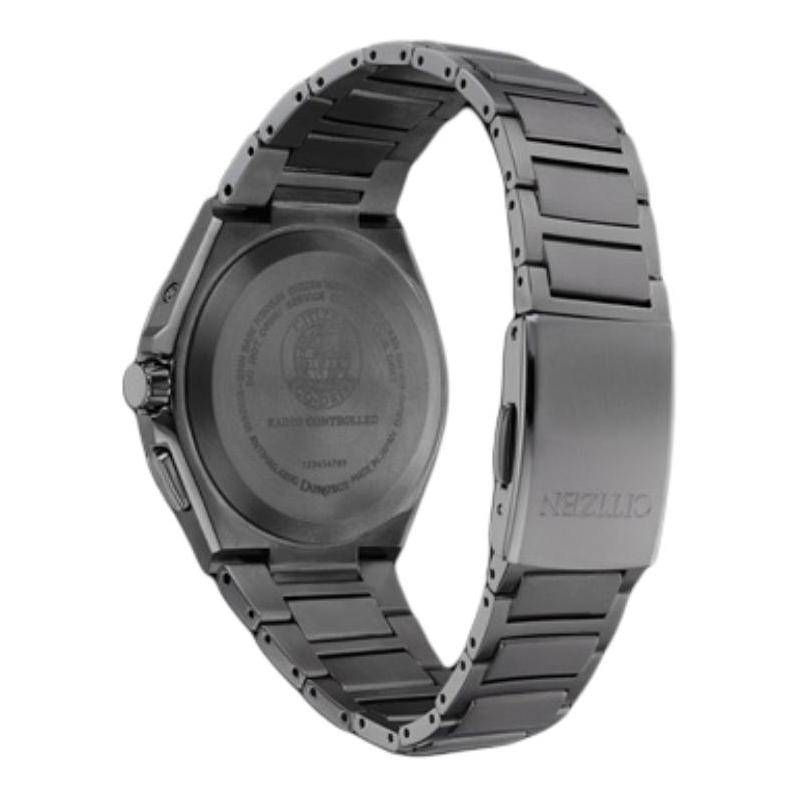 CITIZEN Eco-Drive Series Multi-station Radio Fashion and Leisure Optical Quartz Men's Watch Black Dial CB0215-51E