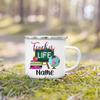 Personlised Mug Teachers Change The World  Print Coffee Cups Custom Name Drinks Enamel Cup Teacher's Day Thanks Gift for Teacher