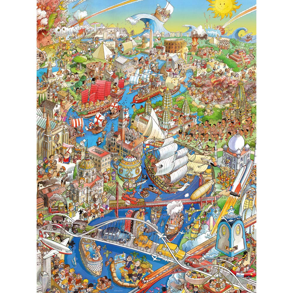 1500 Piece HEYE Puzzle 29890 Hugo History River Prades