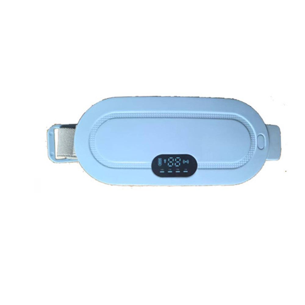 LED Display Electric Warm Waist Belt 4 Gear Massage Vibrating Abdominal Massager  Body Shaping
