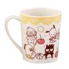 Sanrio 2026 Jahre Pompompurin Chococat 30. Jubiläum Mikrowellen Charakter Hergestellt in Yamaka Becher, ca.. 350ml, Sicher, Waren, Geschenk, Geschirr, Japan,
