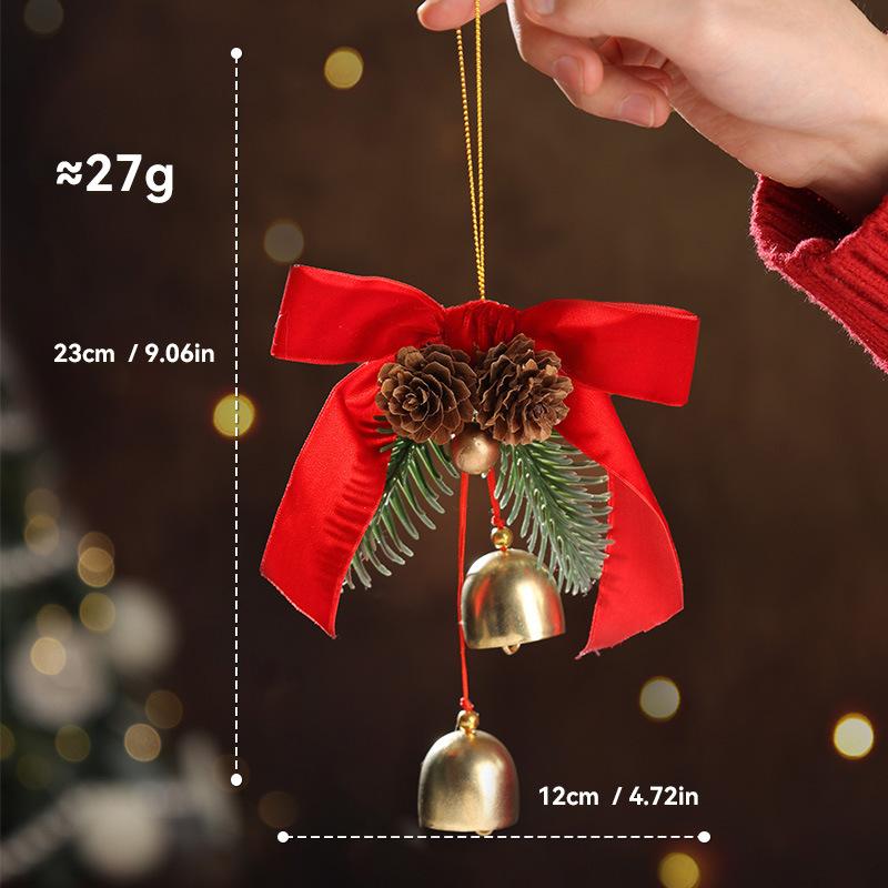 Christmas Ornament Car Decoration High-quality Holiday Car Pendant Festive Christmas Ornament Set for Wall Door Window Decor