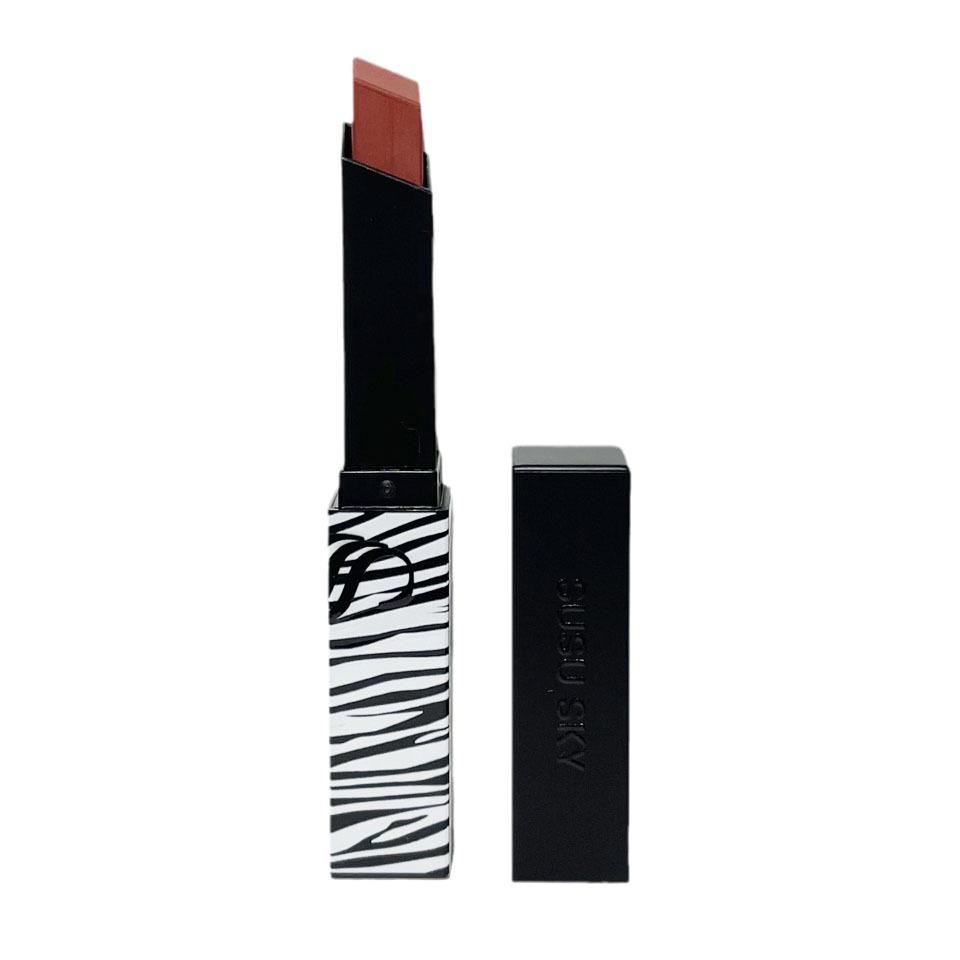 SUSU SKY Hot Stripe Matte Lipstick In Whitening Nude