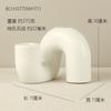 Ceramic Candle Holder European Minimalist Romantic Decorative Table Centerpiece Home Decor For Couples And Women Wedding Gift