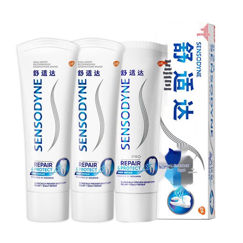 

Sensodyne Professional Repair Toothpaste with NovaMin, 3-Pack