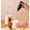 Milchaufschäumer Größerer Griff Handheld Elektrisch zum Milchaufschäumen Handheld Kaffee-Mixer Aufschäumer für Lattes Schäumer Getränkerührer