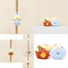 Charming Soft Bee Plush Keyring Magnet Accessory For Bags And Backpacks