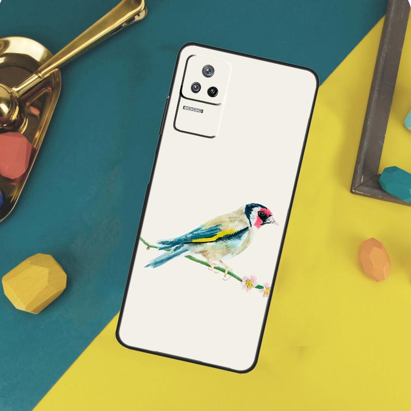 European Goldfinch Case For Xiaomi 13 14 15 Ultra 11T 12T 13T 14T Pro POCO X7 Pro X3 X5 X6 F5 F6 M6 Pro Funda