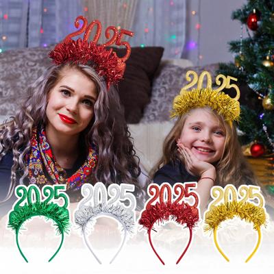 New Year's Eve Party Headband Christmas Party Activity Sequin Decorative Headband
