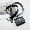 2 In 1 Waist Bag PU Leather Women Belt Bag Detachable Belt With Bag  Ladies