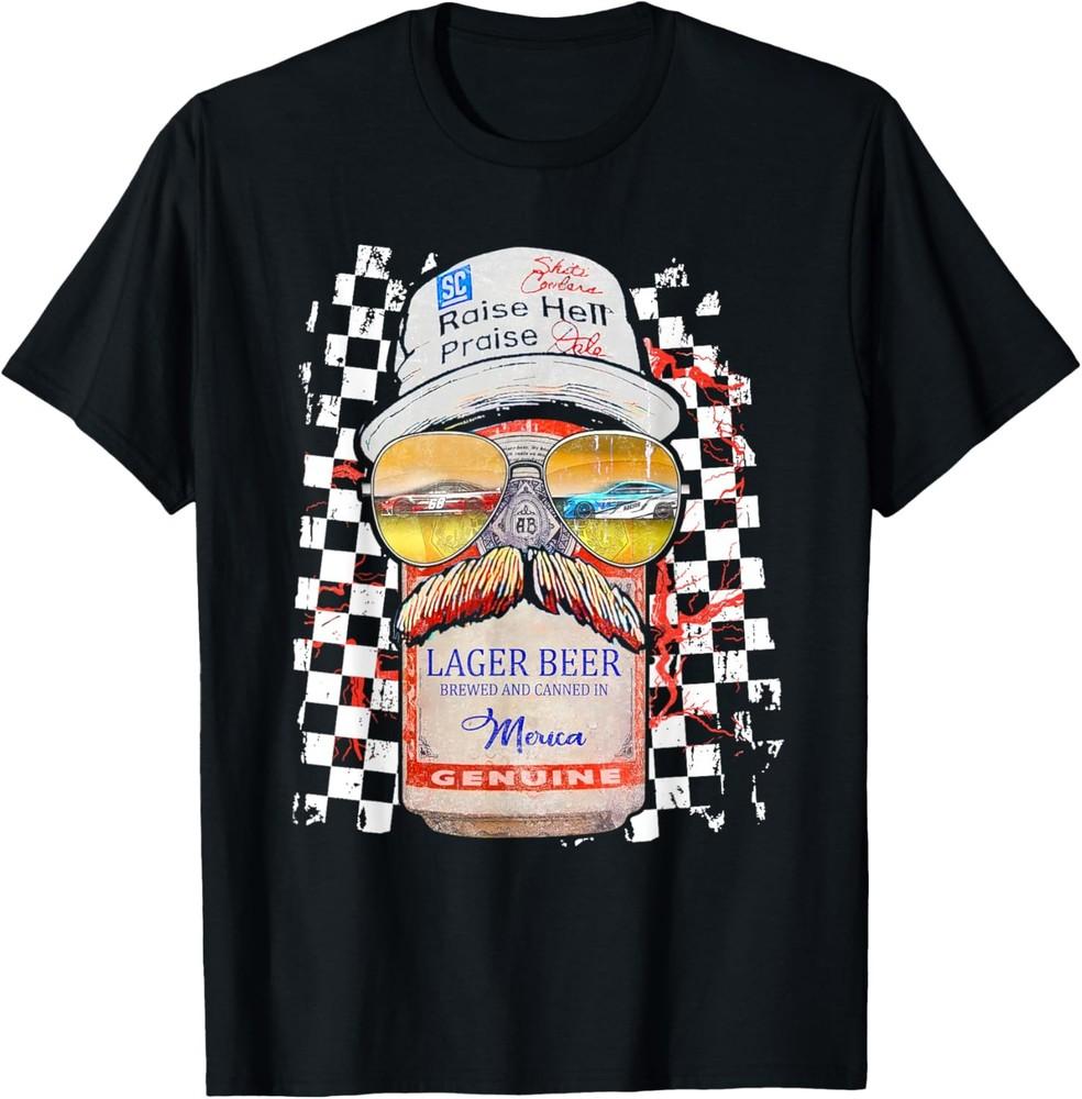Graphic Motorsport Retro 90s Racing Retro Drinking Beer T-Shirt Unisex T-Shirt S