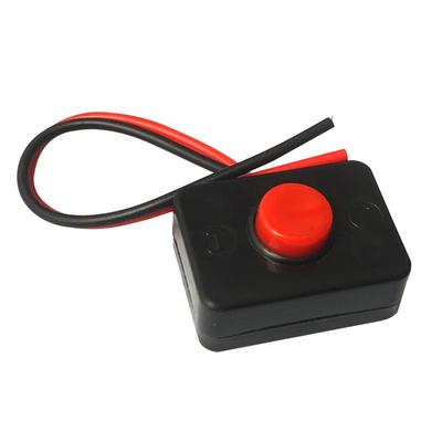 12V/24V Car Horn Button Switch: Press To Power On, Release To Off