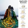 1pc Gryffindor Hufflepuff Ravenclaw Outdoor Flannel Throw Blanket All Season Soft Warmth,Home Decor 1031063