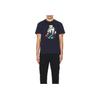 Polo Ralph Lauren Bear Letter Print Crew Neck Straight Fit Short Sleeve T-Shirt Men T-Shirts Navy-Blue 710854497-029