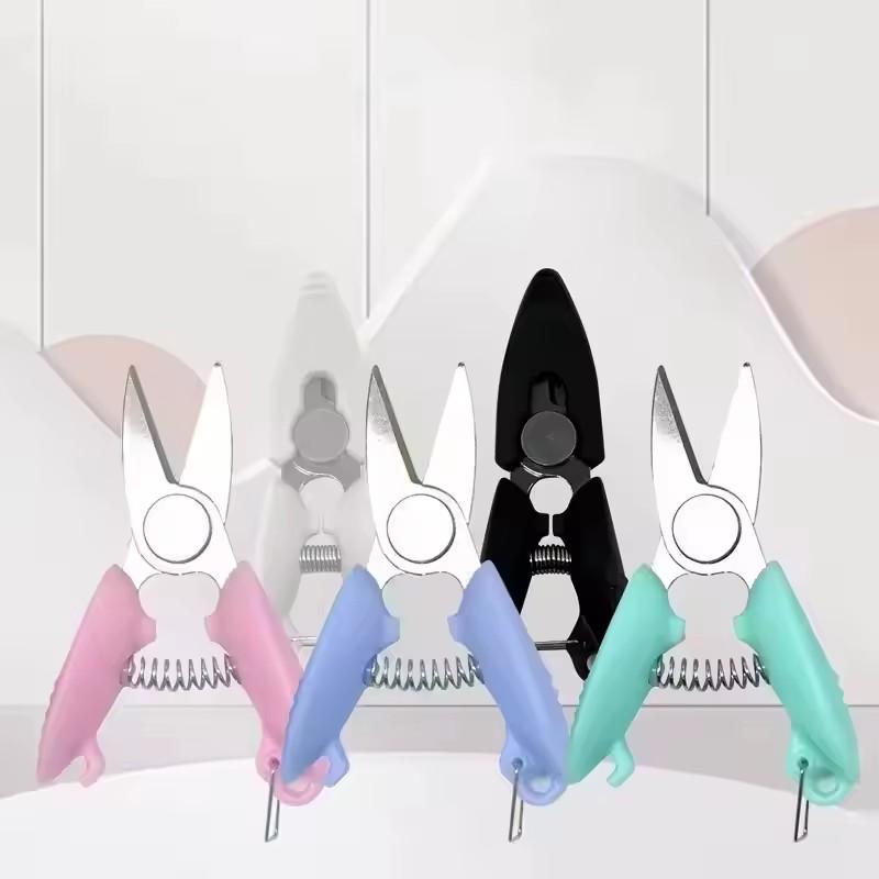 Mini Pocket Scissors Metal Tailor's Scissors Office Suitable for Embroidery Thread Threading Craft Cross Stitch Thread Trimmer
