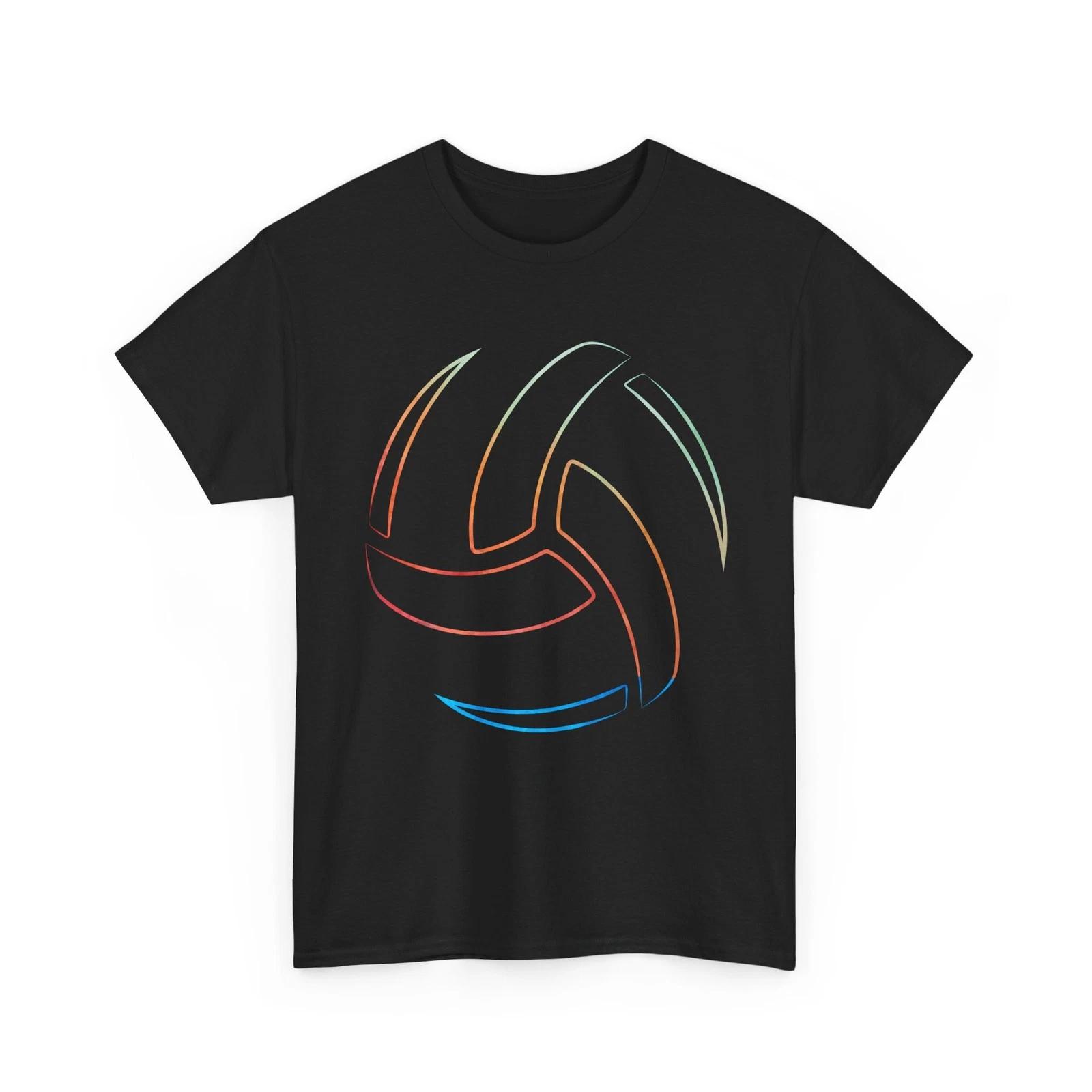 Volleyball Shirt, Volleyball Ball Sports Lovers Volleyball Player T shirt S