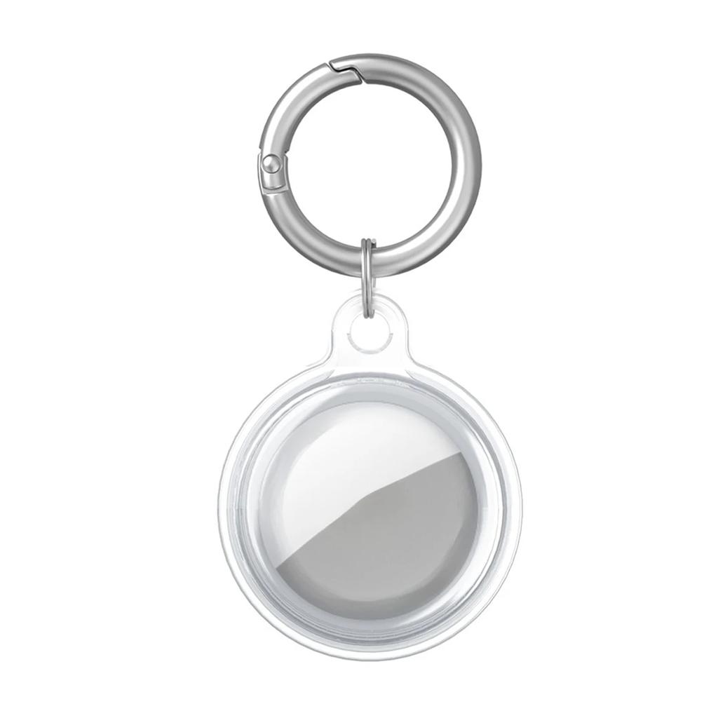 4/2/1 Pack AirTag Schlüsselanhänger Wasserdichte AirTag Halterung Hülle Kompatibel mit Apple AirTag Hülle für Hund Katze Halsband Tracker Schlüsselring